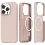 iPhone 15 Pro Max Tech-Protect Silicone Case - MagSafe Compatible - Candy Pink