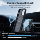 iPhone 15 Plus ESR Cloud Kickstand Halolock Case - MagSafe Compatible - Black