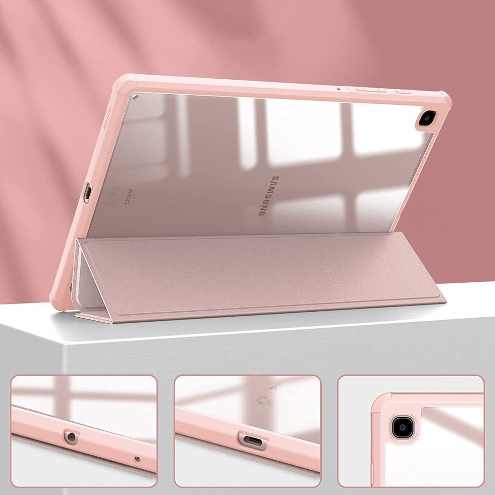 Samsung Galaxy Tab S6 Lite Tech-Protect Smartcase Hybrid Tri-fold Case - Pink