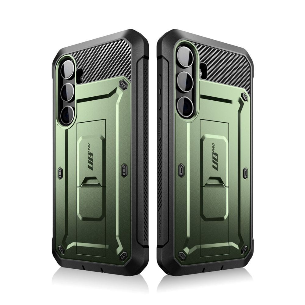 Samsung Galaxy S24 SUPCASE Unicorn Beetle Pro 2-Set Tough Case w. Screen Protection - Green