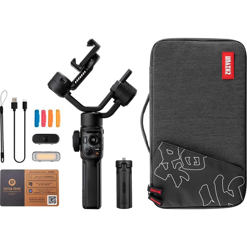 Zhiyun Gimbal Smooth 5S AI Pro for Mobile - Black