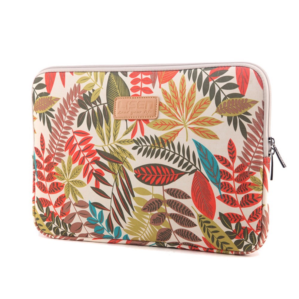 Lisen Universal Tablet Sleeve - Maks 31 x 21,5 x 1,5 cm - Flowers