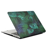 MacBook Air 13 Case - Hard Case Jungle Design - Green / Blue