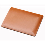 SOYAN MacBook / Laptop 13" Leather Sleeve w. Pocket (33 x 24 cm) - Brown