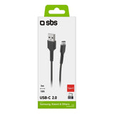 SBS USB-C Cable - 3 Meter - 480 Mbit/s - Black