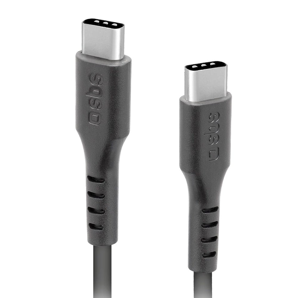 SBS USB-C to USB-C 3.1 - 1.5 Meter - 10 Gbit/s / 45W (PD) - Black