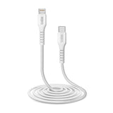 SBS USB-C to Lightning Cable - 2 Meter - MFI - 480 Mbit/s - White