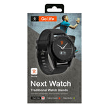 SBS Next Watch Smartwatch with Calorie counter and Pedometer - IP68 - Black