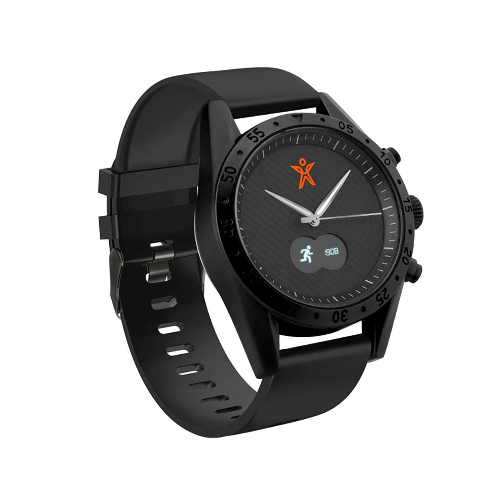 SBS Next Watch Smartwatch with Calorie counter and Pedometer - IP68 - Black