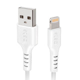 SBS USB-A to Lightning Cable - 3 Meter - MFI - 480 Mbit/s - White