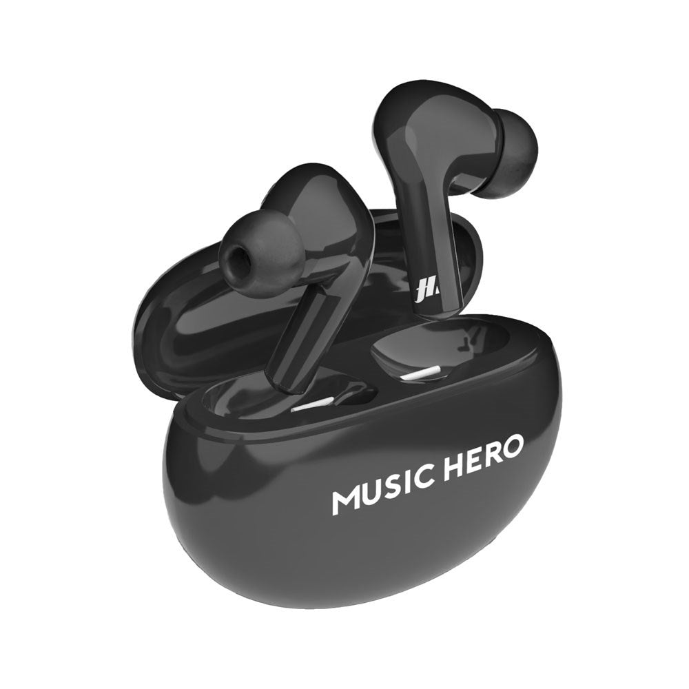 MUSIC HERO X-BEAT True Wireless In-Ear Headphones - Black