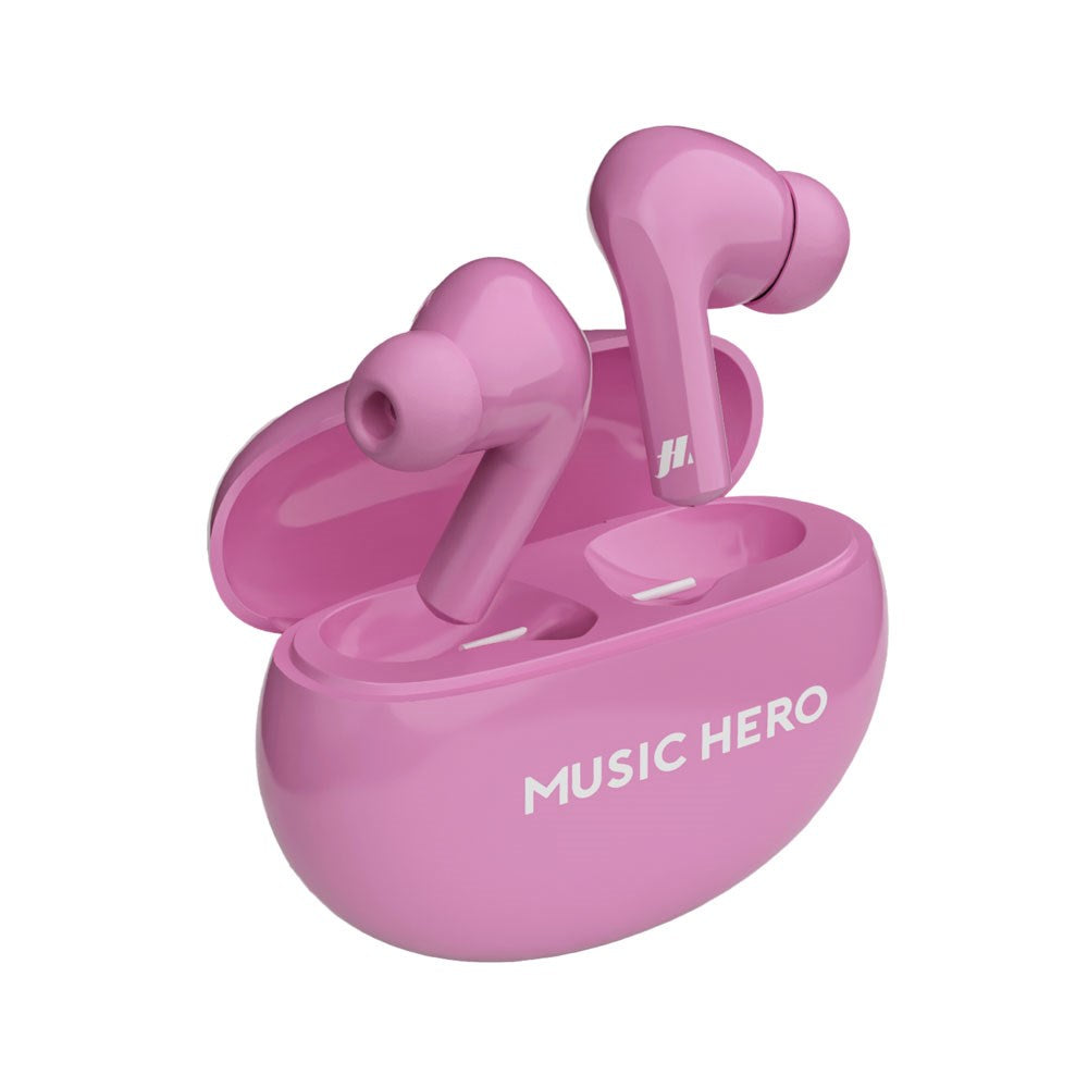 MUSIC HERO X-BEAT True Wireless In-Ear Headphones - Pink
