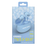 MUSIC HERO X-BEAT True Wireless In-Ear Headphones - Light Blue