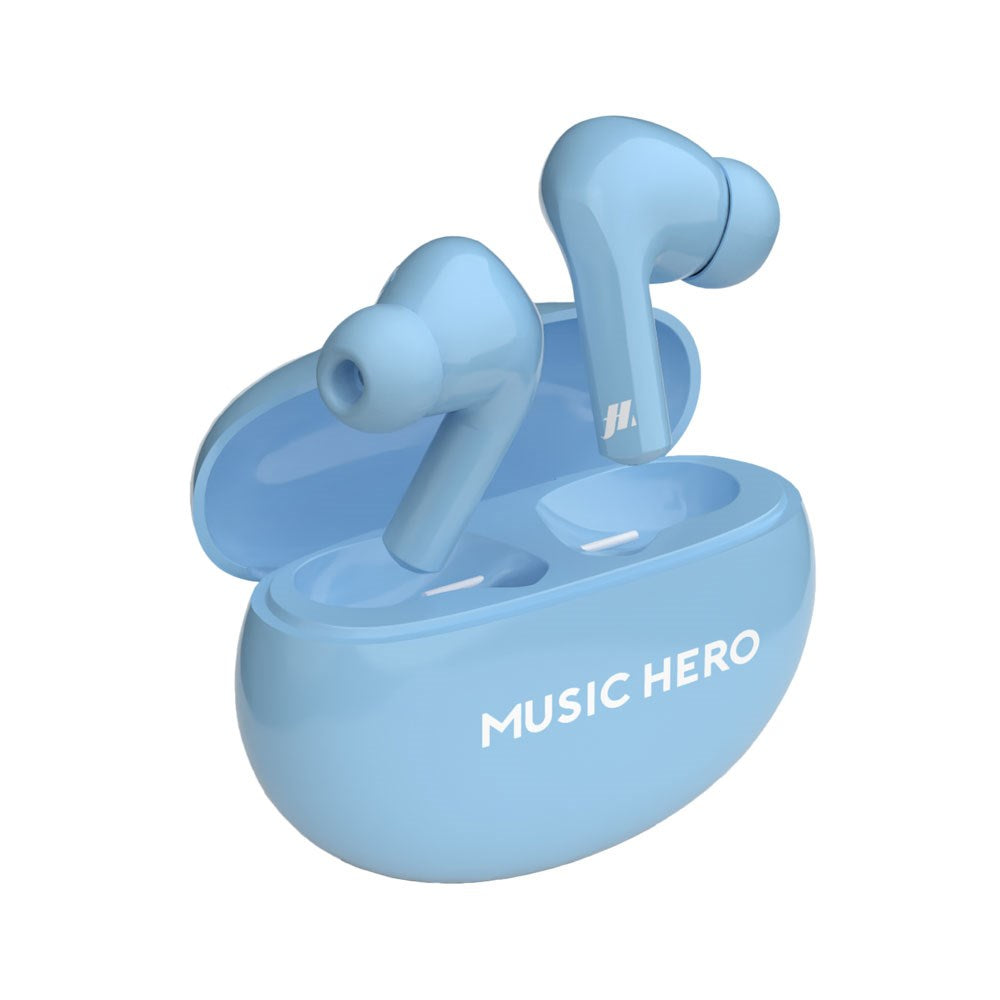 MUSIC HERO X-BEAT True Wireless In-Ear Headphones - Light Blue