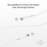 SBS USB-C to USB-C Cable - 1.5 Meter - 480 Mbit/s - White