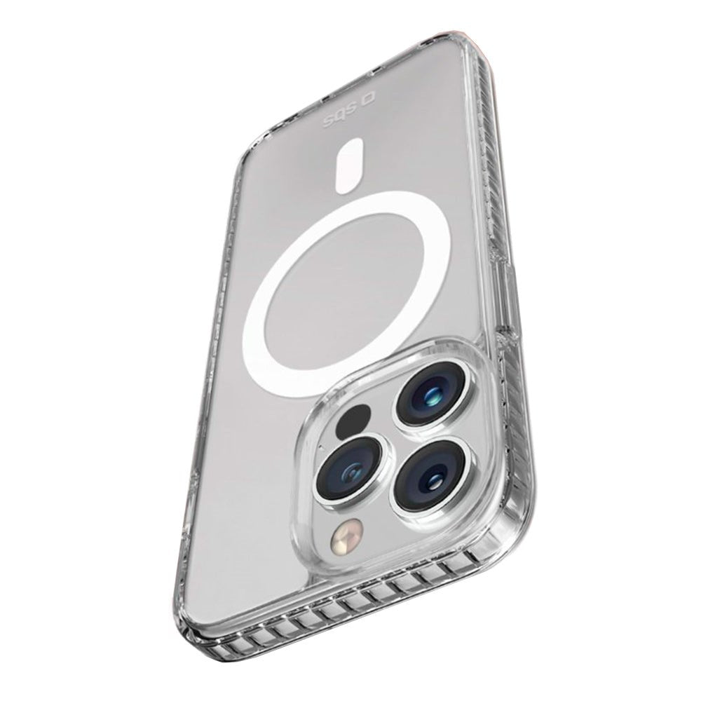 iPhone 15 Pro SBS Extreme 3 Mag Case - MagSafe Compatible - Transparent