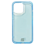 iPhone 13 Pro Joy Case Flexible Plastic Case - Transparent / Blue