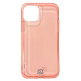 iPhone 11 Pro Joy Case Flexible Plastic Case - Transparent / Pink