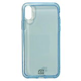 iPhone X / Xs Joy Case Flexible Plastic Case - Transparent / Blue