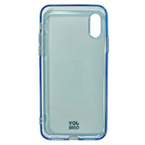 iPhone X / Xs Joy Case Flexible Plastic Case - Transparent / Blue