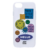 iPhone SE (2022 / 2020) / 8 / 7 Joy Case Flexible Plastic Case w. Print - "Nice Day"