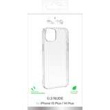 iPhone 15 Plus Puro "NUDE" Ultra Slim Case 0.3mm - Transparent