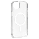 iPhone 15 Plus Puro Lite Mag Case - MagSafe Compatible - Transparent / White