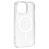 iPhone 15 Pro Max Puro Lite Mag Case - MagSafe Compatible - Transparent / White