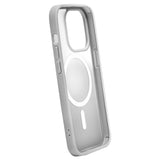 iPhone 15 Pro Puro Gradient Case - MagSafe Compatible - Transparent / Grey