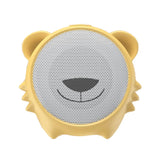 Wireless Silicone Speaker MUSIC HERO - Yellow Lion