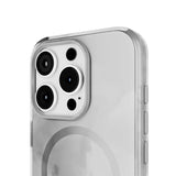 iPhone 15 Pro  Puro AQUA Flexible Plastic Case - MagSafe Compatible - Grey