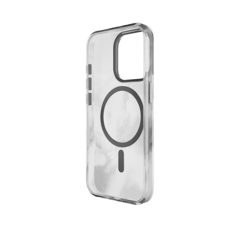 iPhone 15 Pro  Puro AQUA Flexible Plastic Case - MagSafe Compatible - Grey