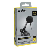 SBS Mobile Holder for Windshield and Dashboard with Telescopic Arm - MagSafe Compatible - Black