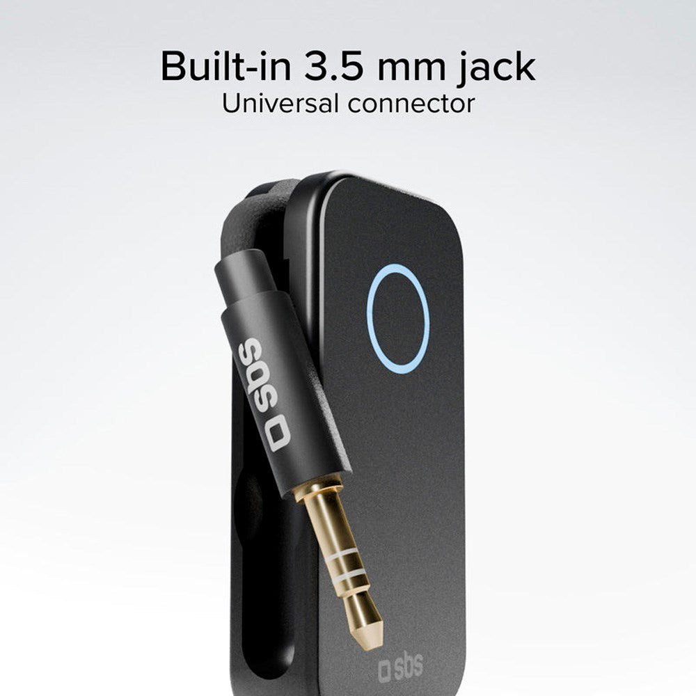 Jaz 2-in-1 RX / TX Wireless Audio Adapter with Jack Plug - Black