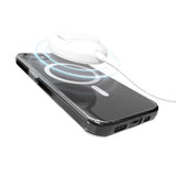 iPhone 17e / 16e PURO LITE MAG Hybrid Case - MagSafe Compatible - Transparent / White