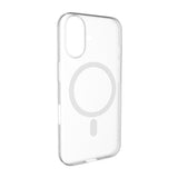 iPhone 17 PURO LITE MAG Hybrid Case - MagSafe Compatible - Transparent / White