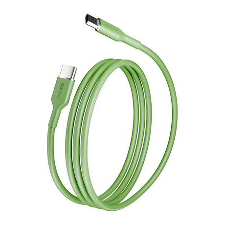 Puro ICON USB-C to USB-C Cable with 25W - 1.5m - Green