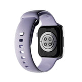 Apple Watch (38/40/SE/41/42mm) Puro ICON Silicone Watch Strap - Lavender Blue