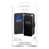 Samsung Galaxy S26 PURO Eco-Leather Flip Case with Card Holder & Stand Function - Black