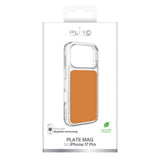iPhone 17 Pro PURO Clear Mag Case - Transparent / Orange