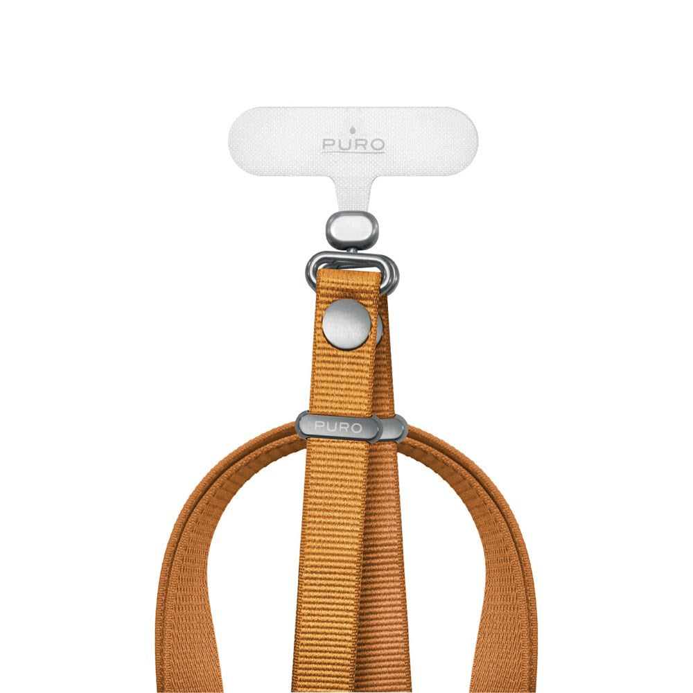 Puro Move Lace Mobile Strap with Insert Plate - Orange