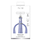 Puro Move Lace Mobile Strap with Insert Plate - Purple