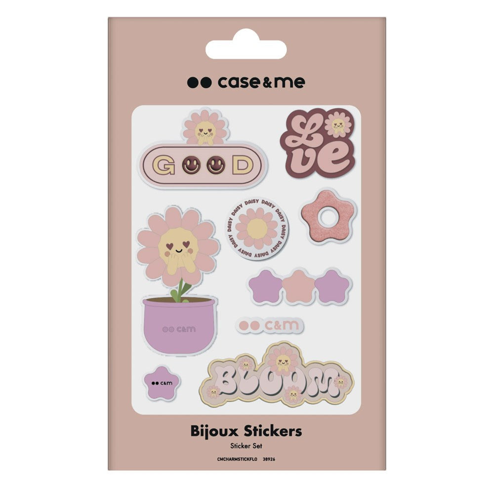 Case&Me Decorative Stickers - Pink / Flower