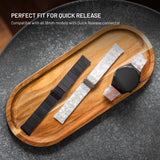 Fixed Universal Quick Release Resin Smartwatch Strap (18mm) - Pink