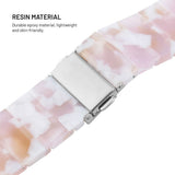 Fixed Universal Quick Release Resin Smartwatch Strap (18mm) - Pink