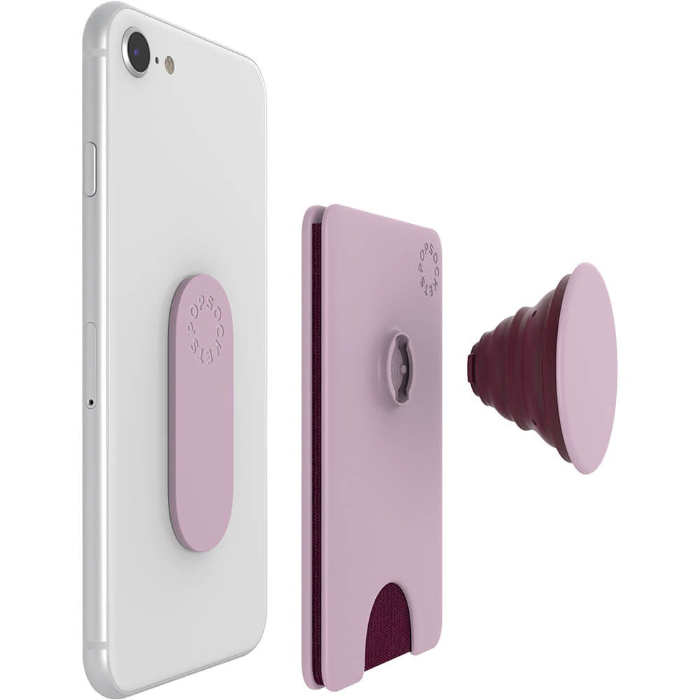 POPSOCKETS PopWallet Blush Pink MagSafe Cardholder - Stand & Grip