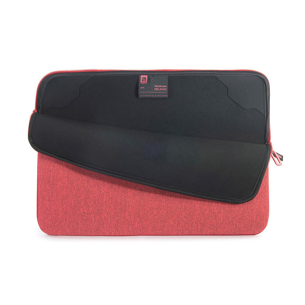 Tucano Second Skin Melange Neoprene Sleeve 13-14" (33 x 23.5 x 2 CM) - Red