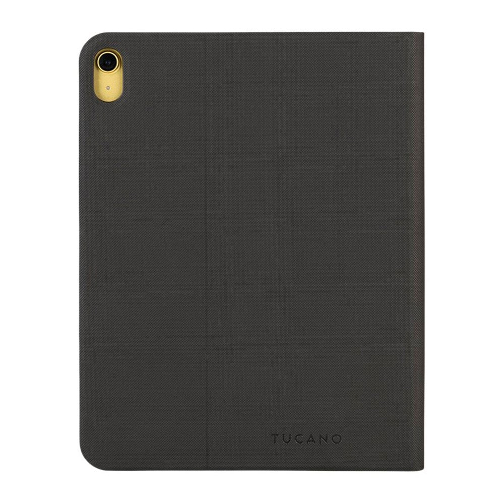 iPad 10.9" (2022) Tucano Up Plus Folio Leather Flip Case w. Apple Pencil Holder - Black