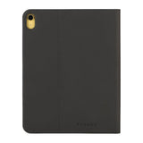 iPad 10.9" (2022) Tucano Up Plus Folio Leather Flip Case w. Apple Pencil Holder - Black