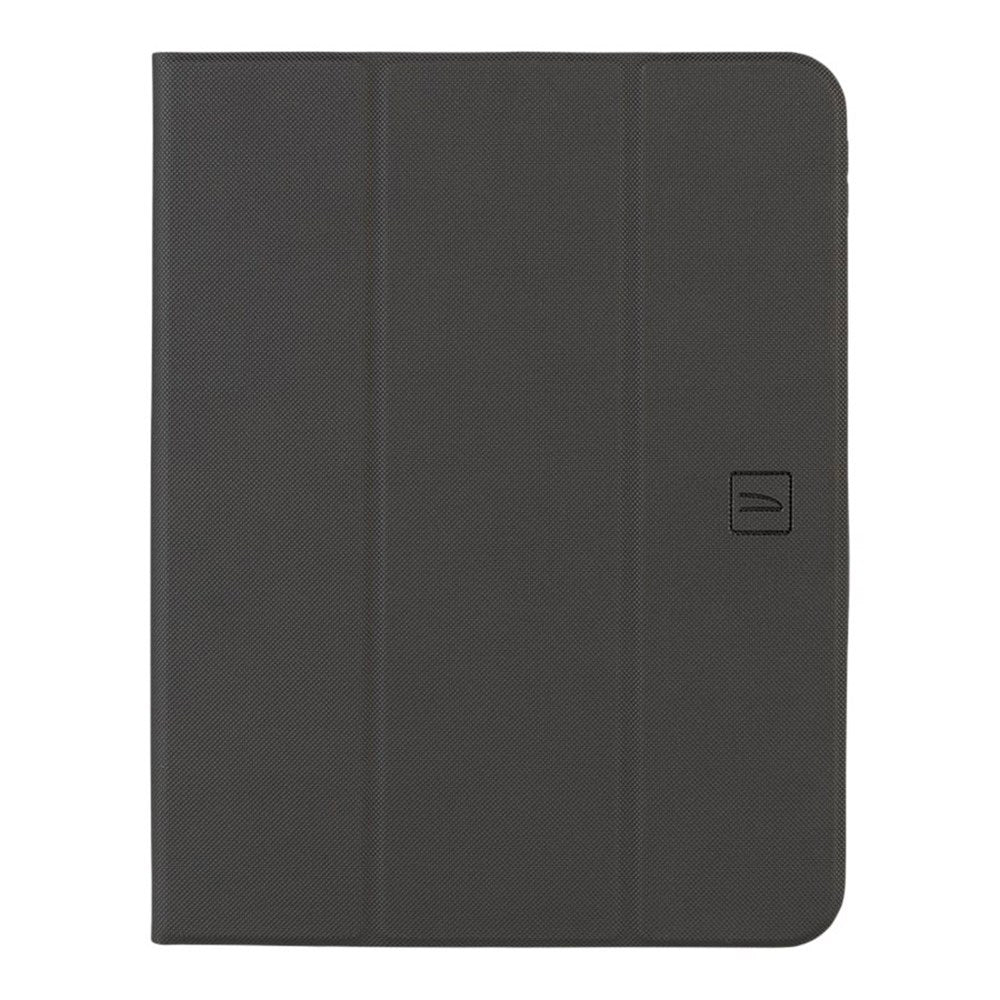 iPad 10.9" (2022) Tucano Up Plus Folio Leather Flip Case w. Apple Pencil Holder - Black